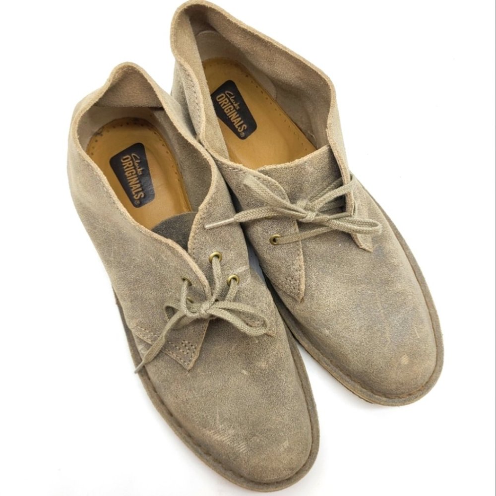 Clarks Originals Suede Leather Chukka Boots